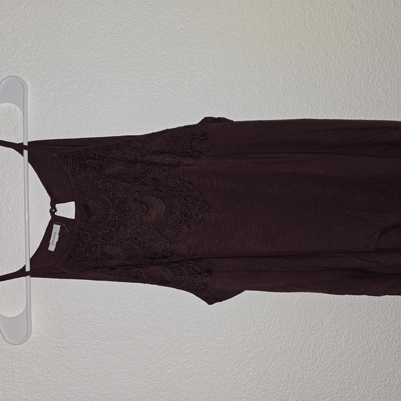 Chic Purple Lace Halter Top - Picture 1 of 5